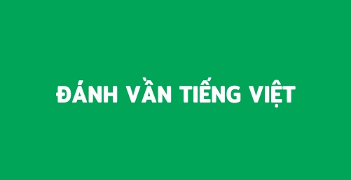 đánh vần tiếng việt