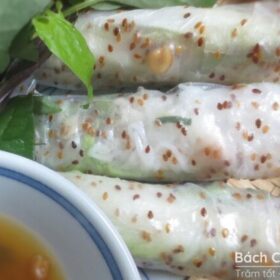 Bánh Tráng Gỏi Cuốn có mè Bình Thuận