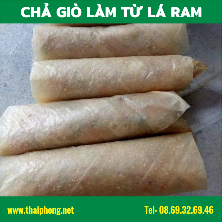 BÁNH RAM HÀ TĨNH - Vỏ Bánh Tráng Cuốn Chả Giò Ngon ️ Thảo Mộc Thái Phong