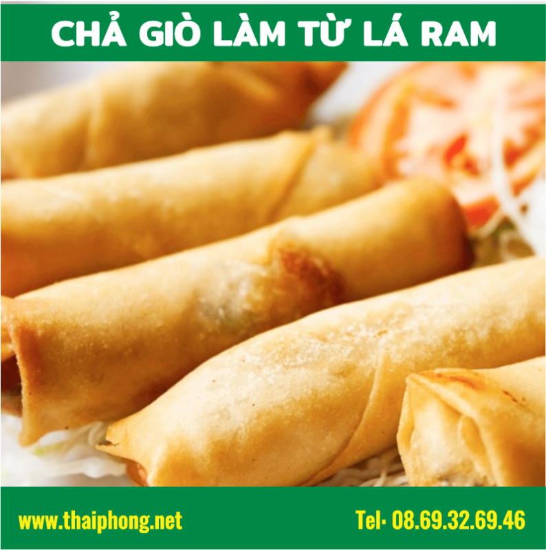BÁNH RAM HÀ TĨNH - Vỏ Bánh Tráng Cuốn Chả Giò Ngon ️ Thảo Mộc Thái Phong