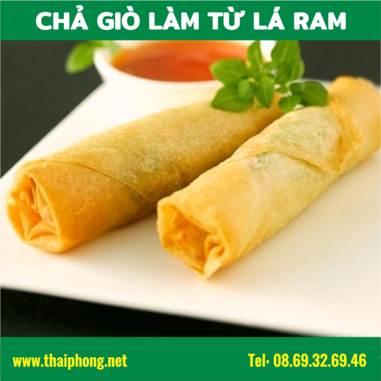 BÁNH RAM HÀ TĨNH - Vỏ Bánh Tráng Cuốn Chả Giò Ngon ️ Thảo Mộc Thái Phong
