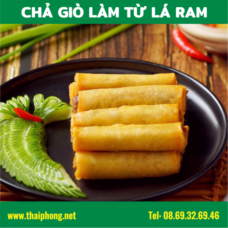 BÁNH RAM HÀ TĨNH - Vỏ Bánh Tráng Cuốn Chả Giò Ngon ️ Thảo Mộc Thái Phong
