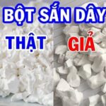 4 c&aacute;ch ph&acirc;n biệt bột sắn d&acirc;y thật giả