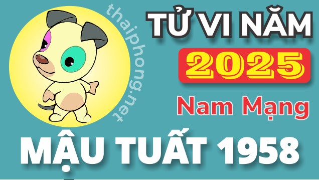 Tử Vi Năm 2025 Tuổi Mậu Tuất 1958 Nam Mạng