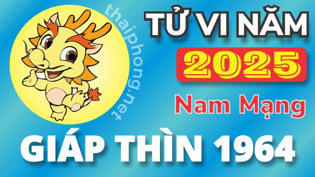 Tử Vi Năm 2025 Tuổi Giáp Thìn 1964 Nam Mạng