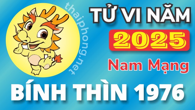 Tử Vi Năm 2025 Tuổi Bính Thìn 1976 Nam Mạng