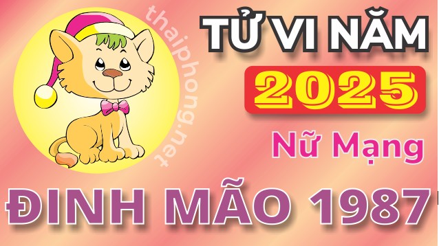 Tử Vi Năm 2025 Tuổi Đinh Mão 1987 Nữ Mạng