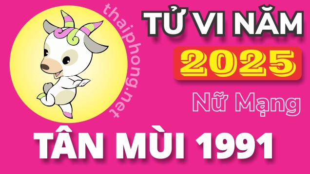 Tử Vi Năm 2025 Tuổi Tân Mùi 1991 Nữ Mạng