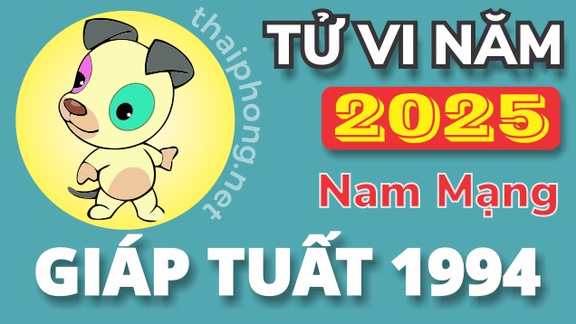 Tử Vi Năm 2025 Tuổi Giáp Tuất 1994 Nam Mạng